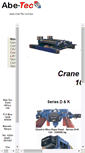 Mobile Screenshot of abe-tec.com